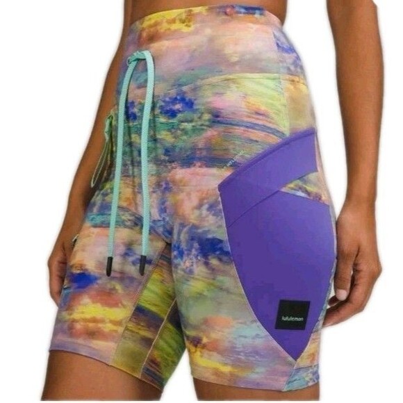 Lululemon Cargo Hiking Short 6 Super-High-Rise 8" Altered Nature Multi LW7CHAS - Picture 1 of 17